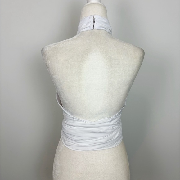 Superdown Jennifer Wrap Top in White - Picture 3 of 6